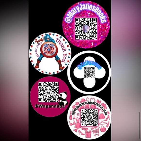 100 QR CODE STICKERS CUSTOM MADE - Picture 13 of 15